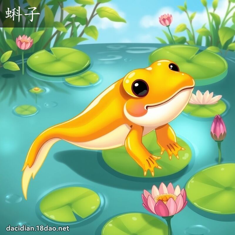 蝌子 - 国语大辞典配图