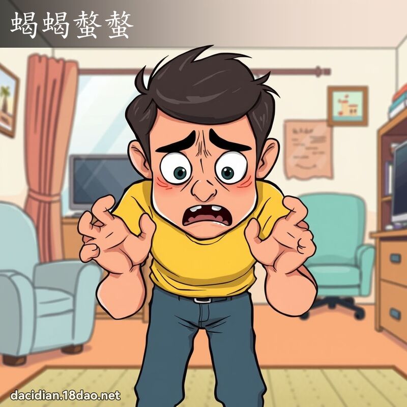 蝎蝎螫螫 - 國語大辭典配圖