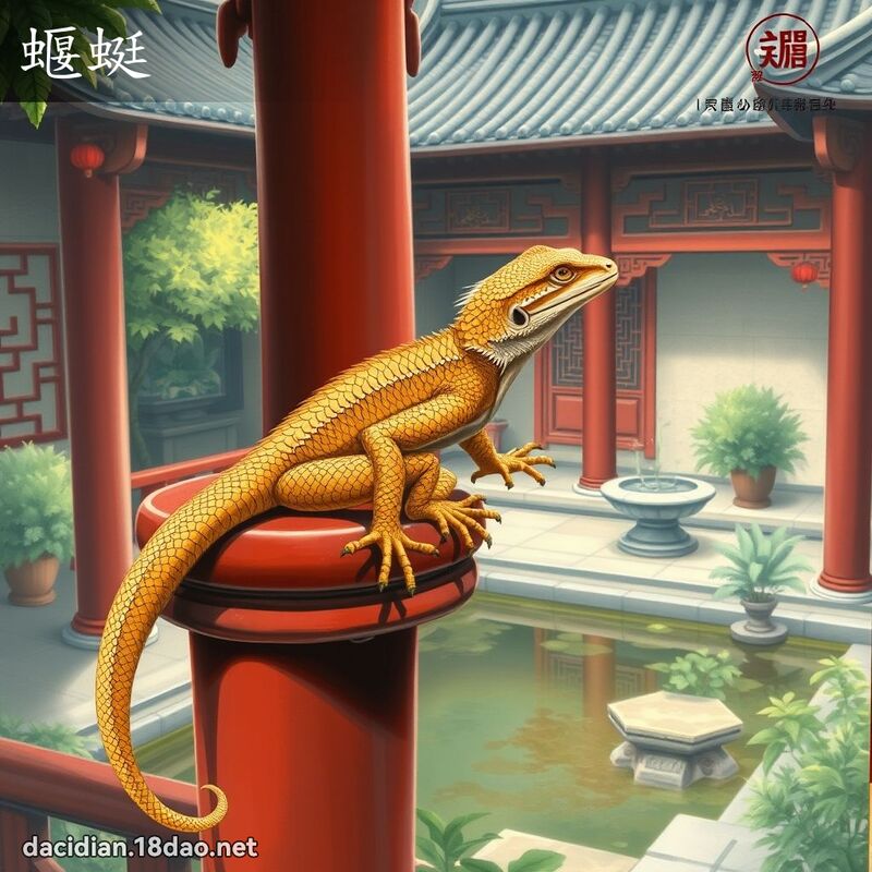 蝘蜓 - 国语大辞典配图