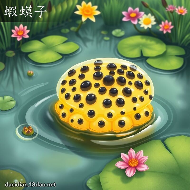 虾蟆子 - 国语大辞典配图