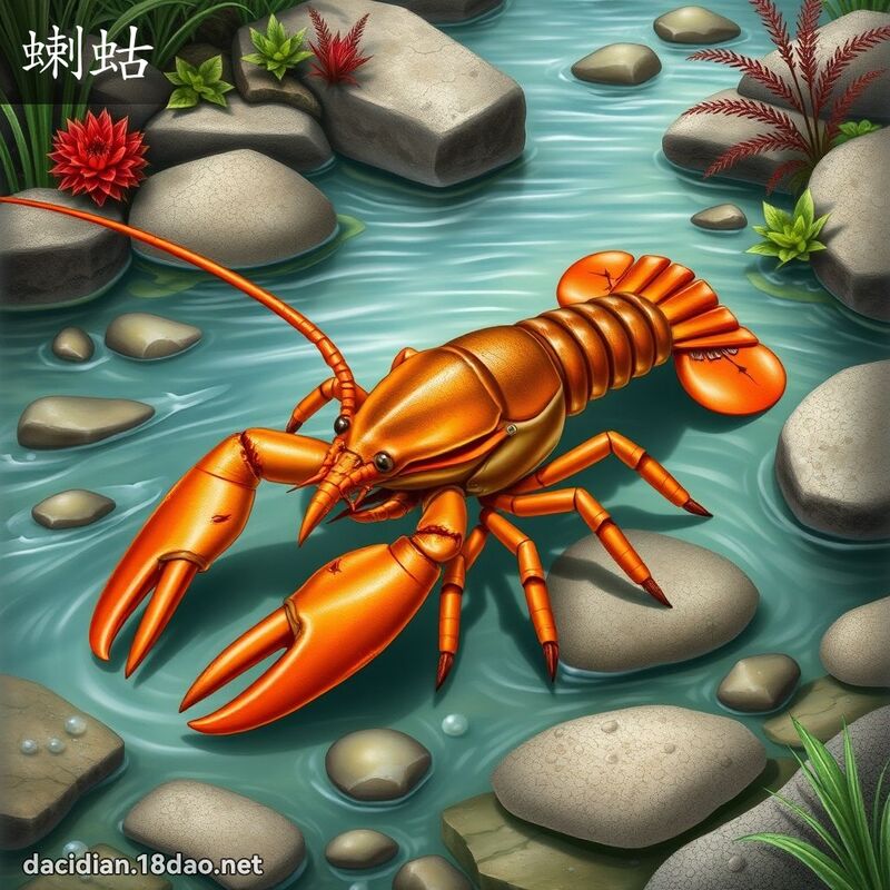 蝲蛄 - 國語大辭典配圖