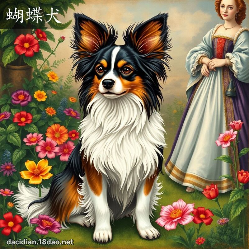 蝴蝶犬 - 国语大辞典配图