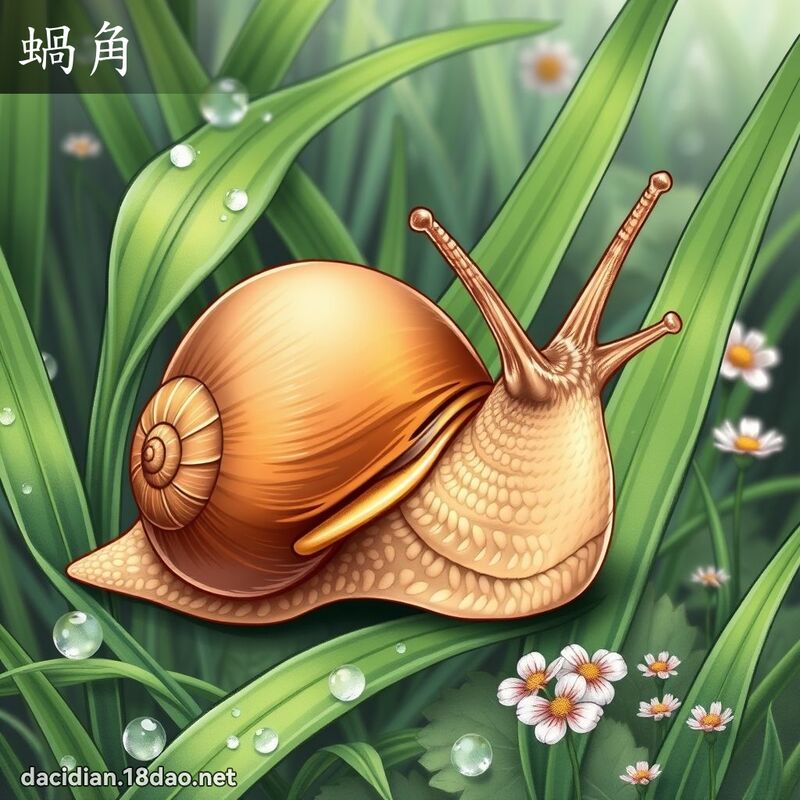蜗角 - 国语大辞典配图
