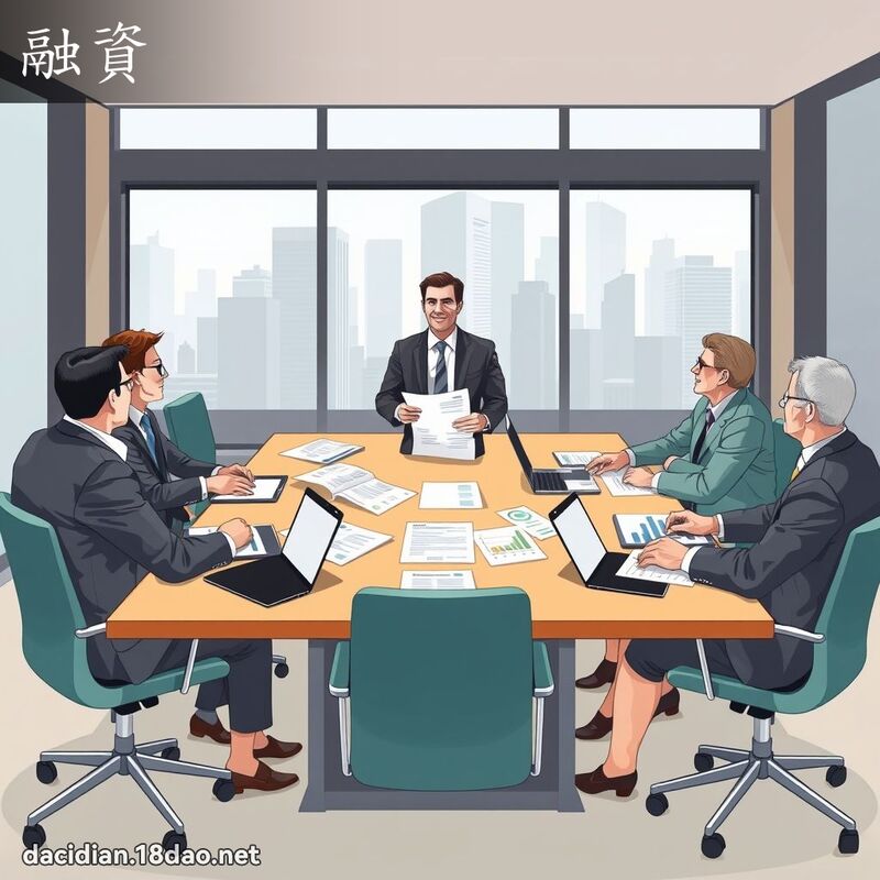 融资 - 国语大辞典配图