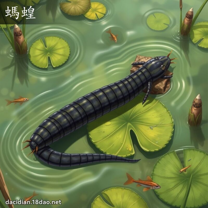 螞蝗 - 國語大辭典配圖
