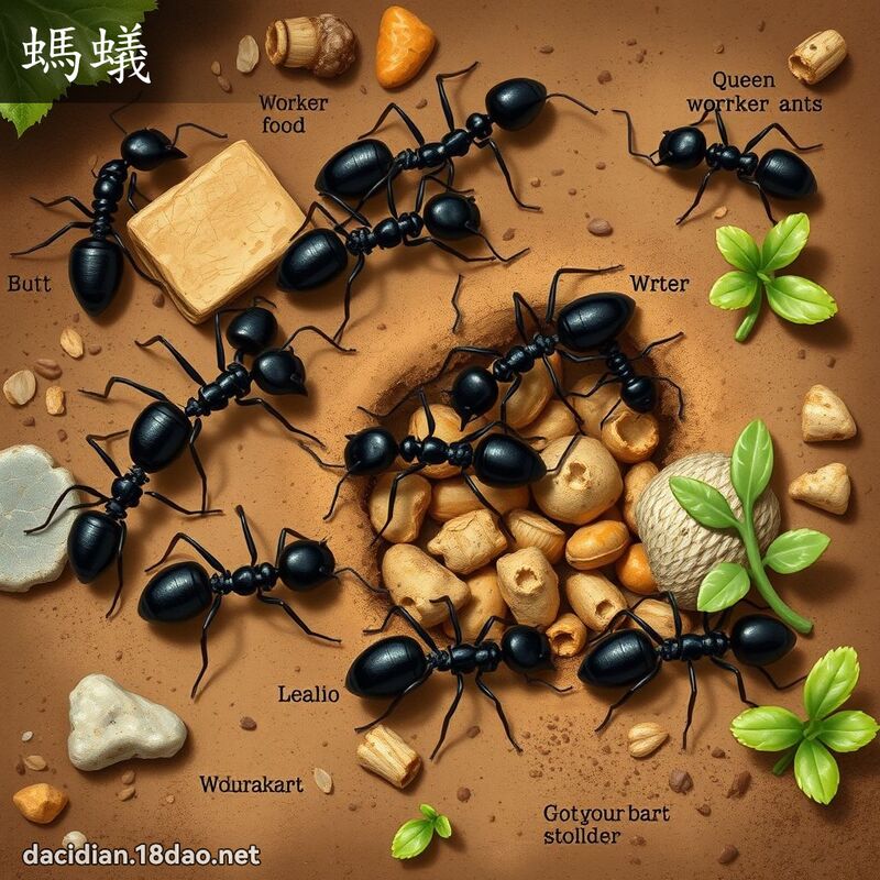 螞蟻 - 國語大辭典配圖