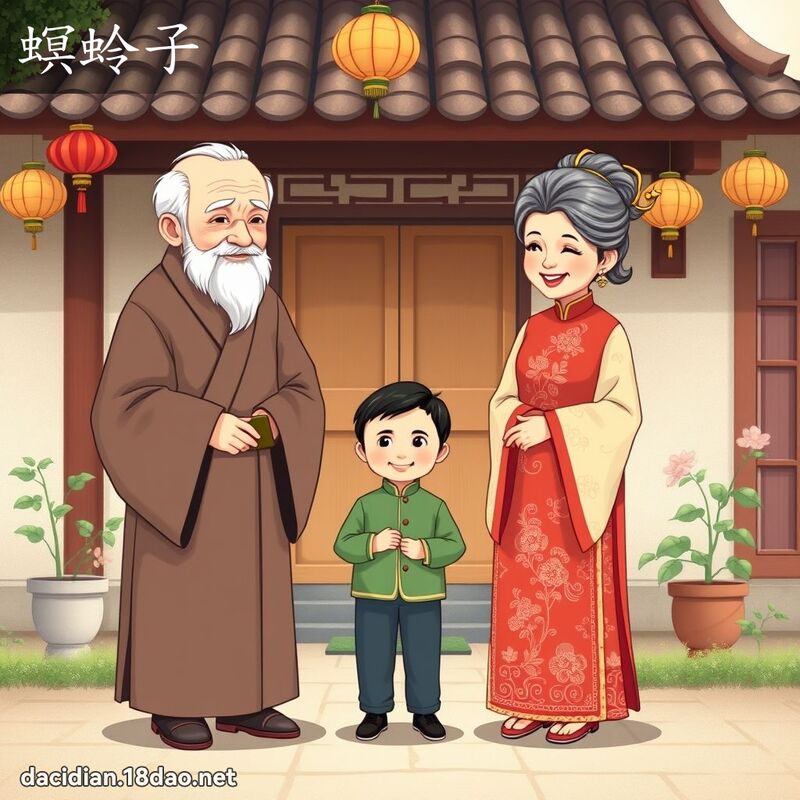 螟蛉子 - 國語大辭典配圖