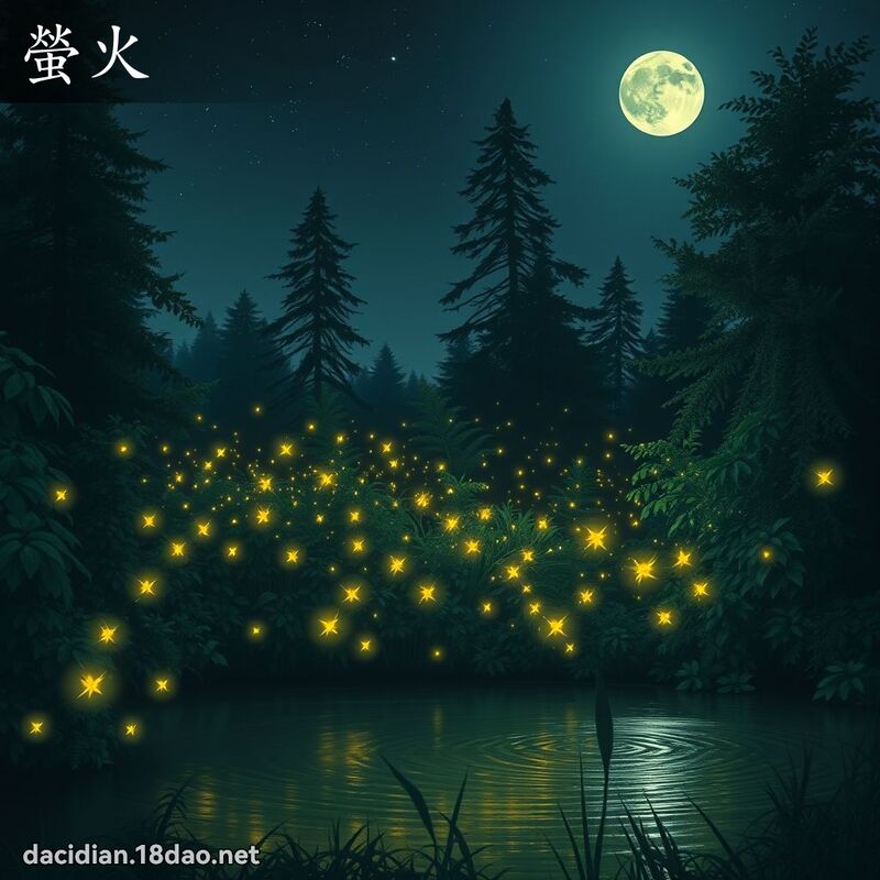 螢火 - 國語大辭典配圖