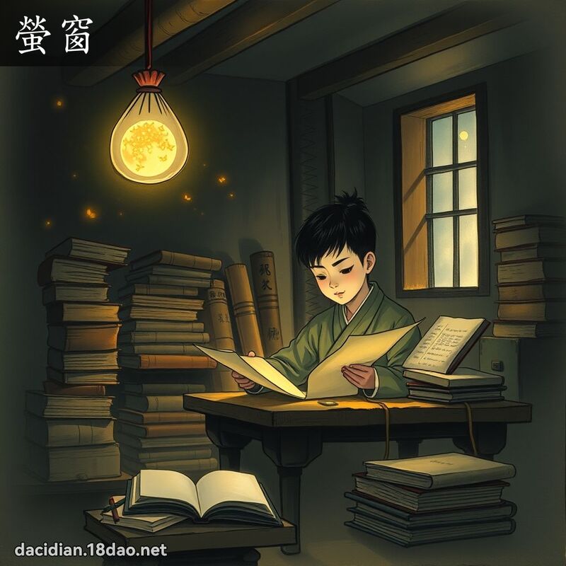 螢窗 - 國語大辭典配圖
