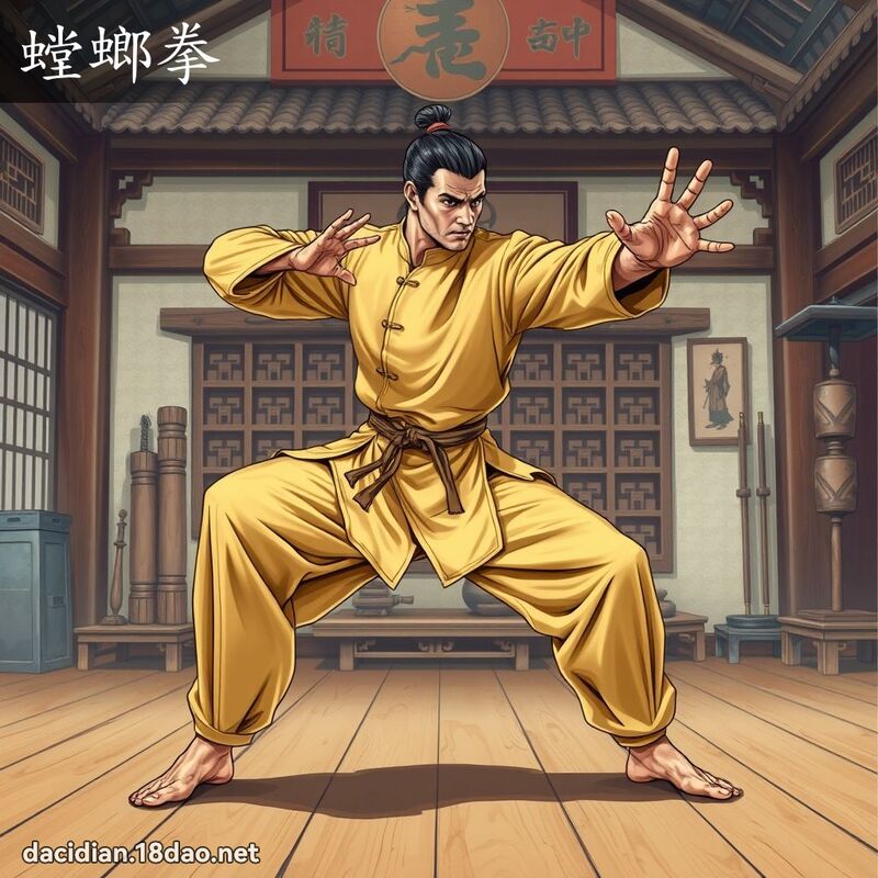 螳螂拳 - 國語大辭典配圖
