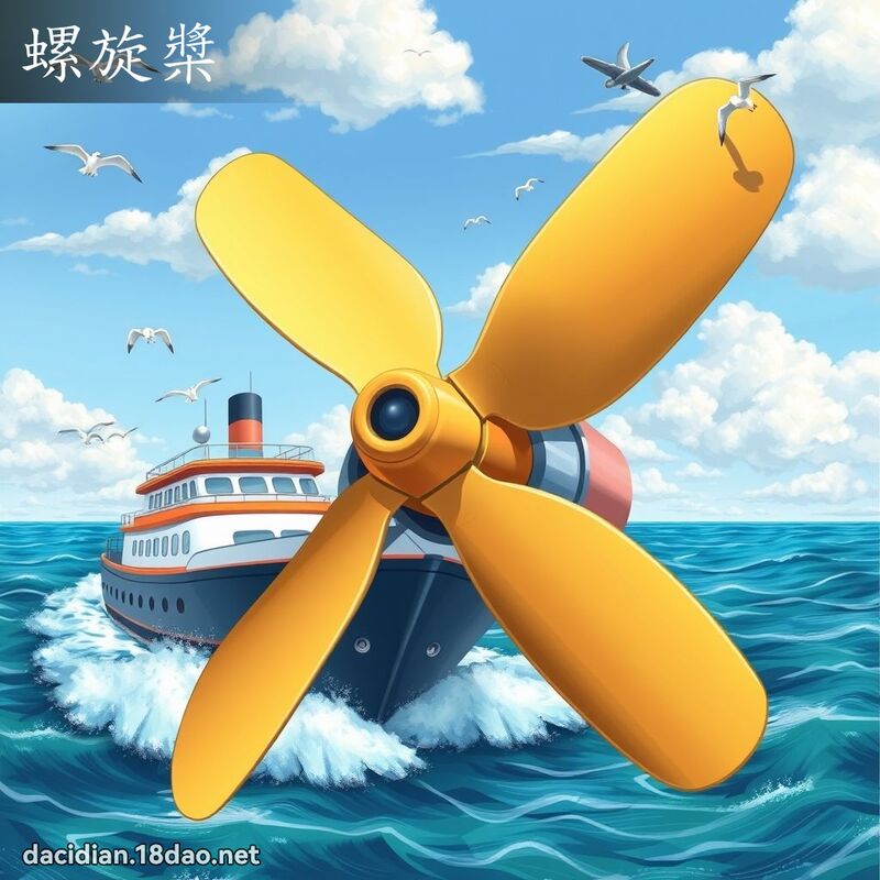 螺旋槳 - 國語大辭典配圖