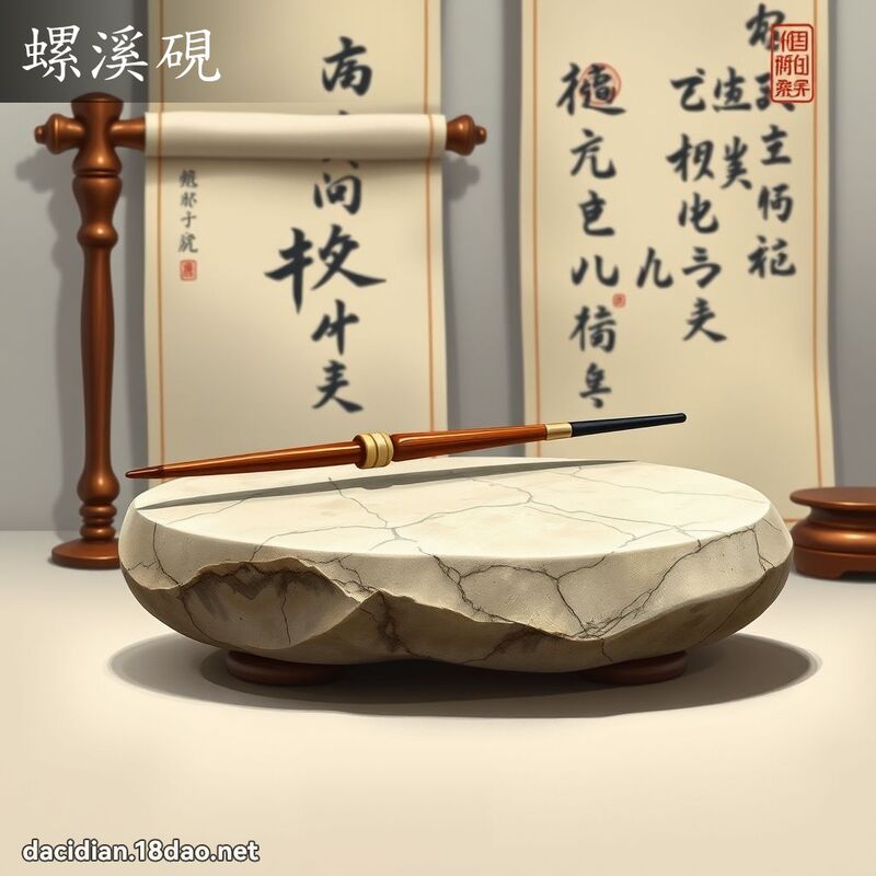 螺溪硯 - 國語大辭典配圖
