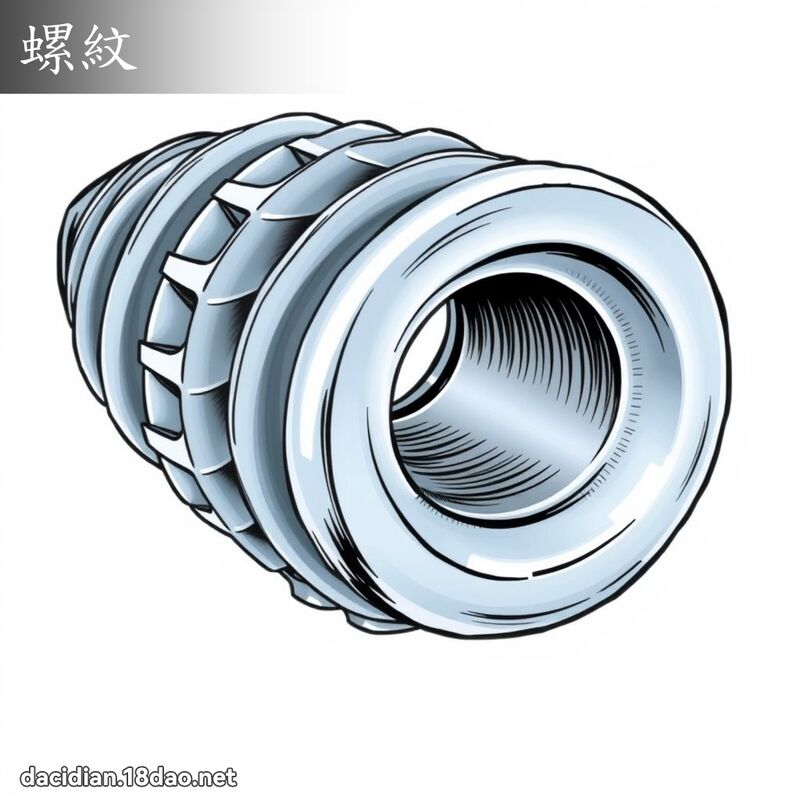 螺纹 - 国语大辞典配图