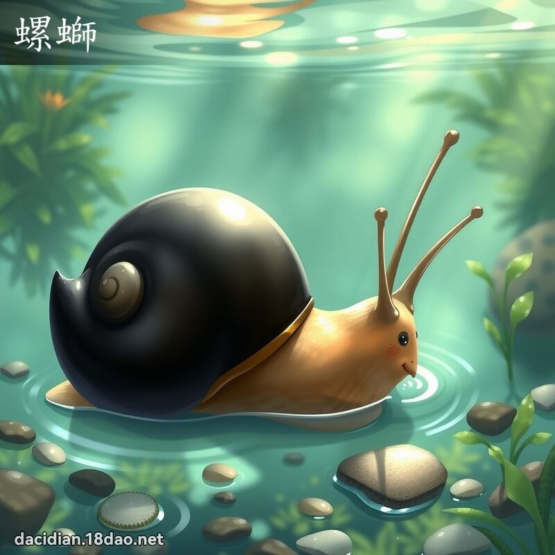 螺螄 - 國語大辭典配圖