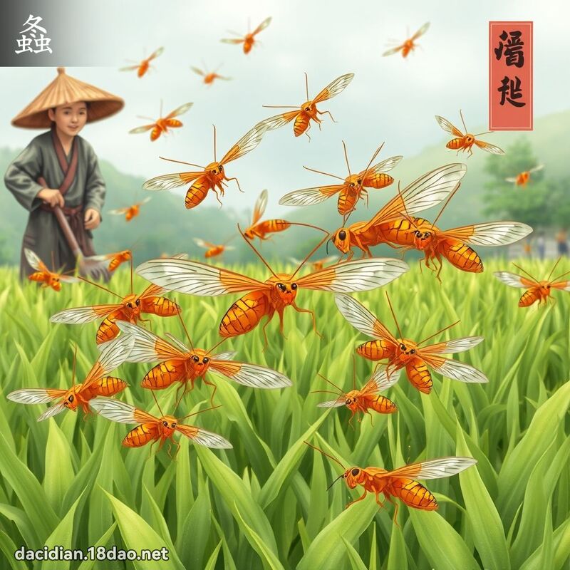 螽 - 国语大辞典配图