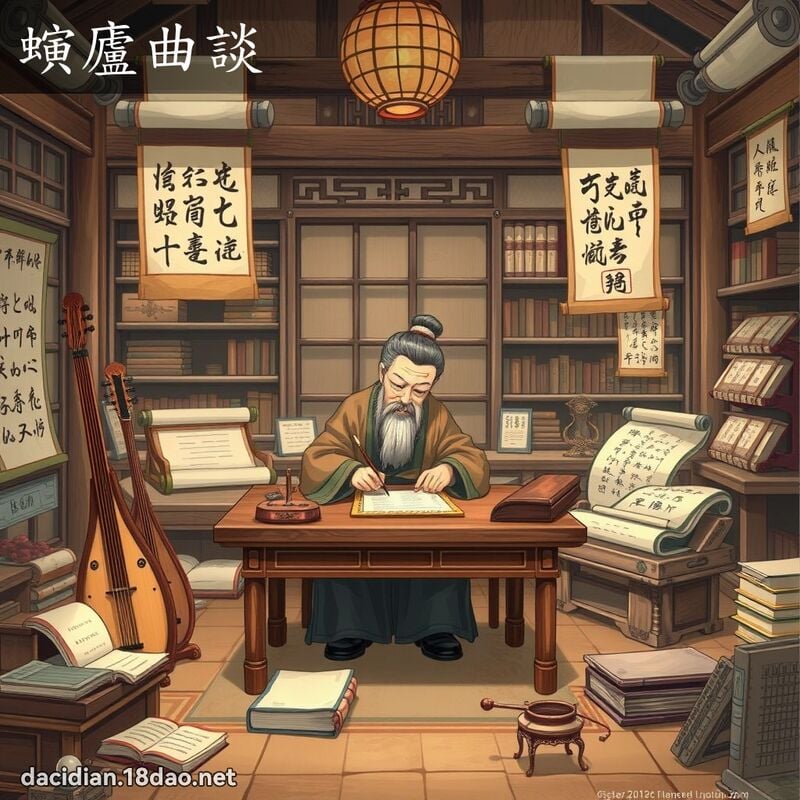 螾廬曲談 - 國語大辭典配圖