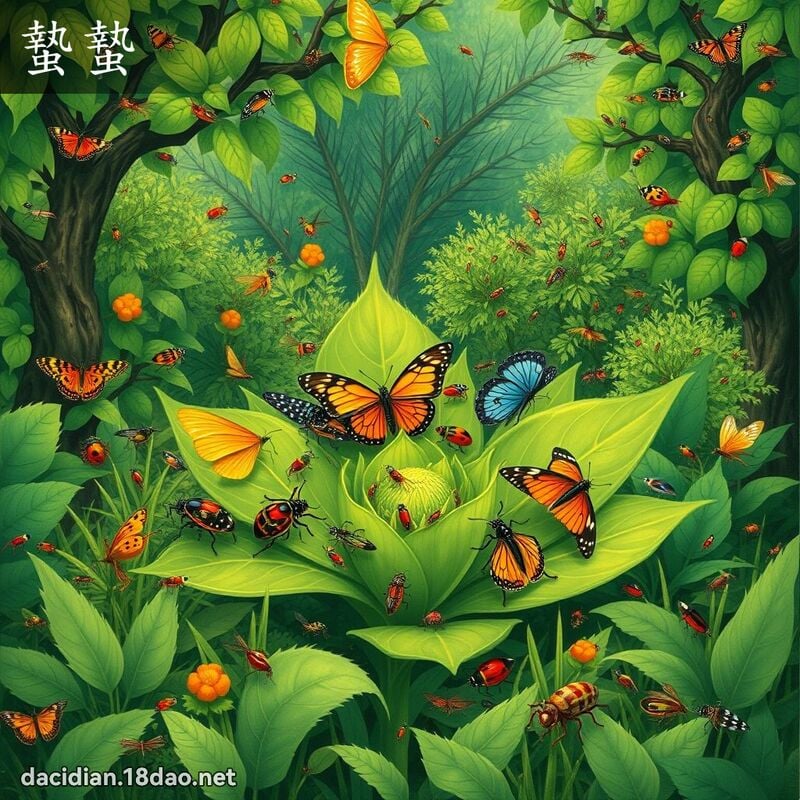 蟄蟄 - 國語大辭典配圖