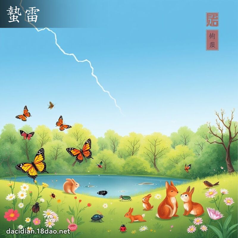 蛰雷 - 国语大辞典配图