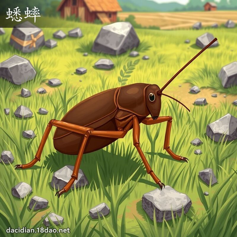 蟋蟀 - 國語大辭典配圖