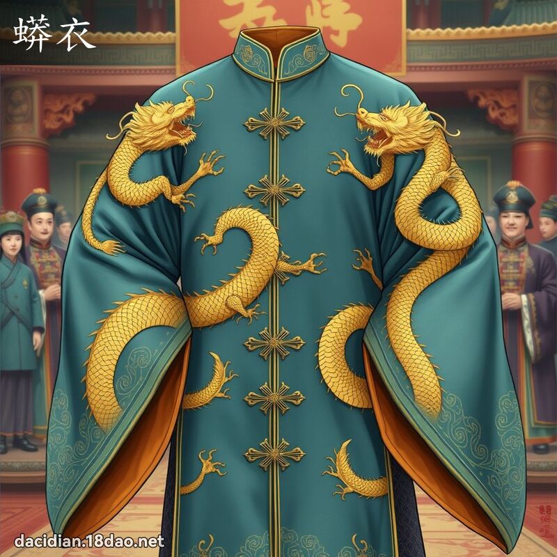 蟒衣 - 國語大辭典配圖