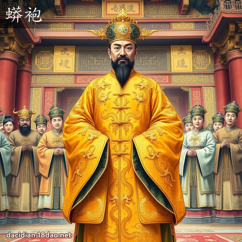 蟒袍 - 國語大辭典配圖
