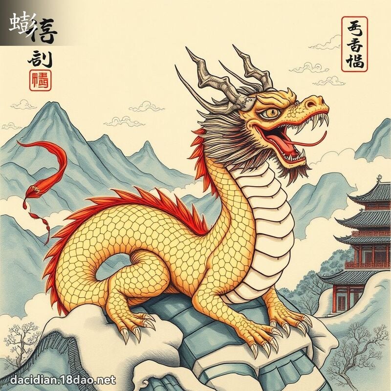 蟛 - 國語大辭典配圖