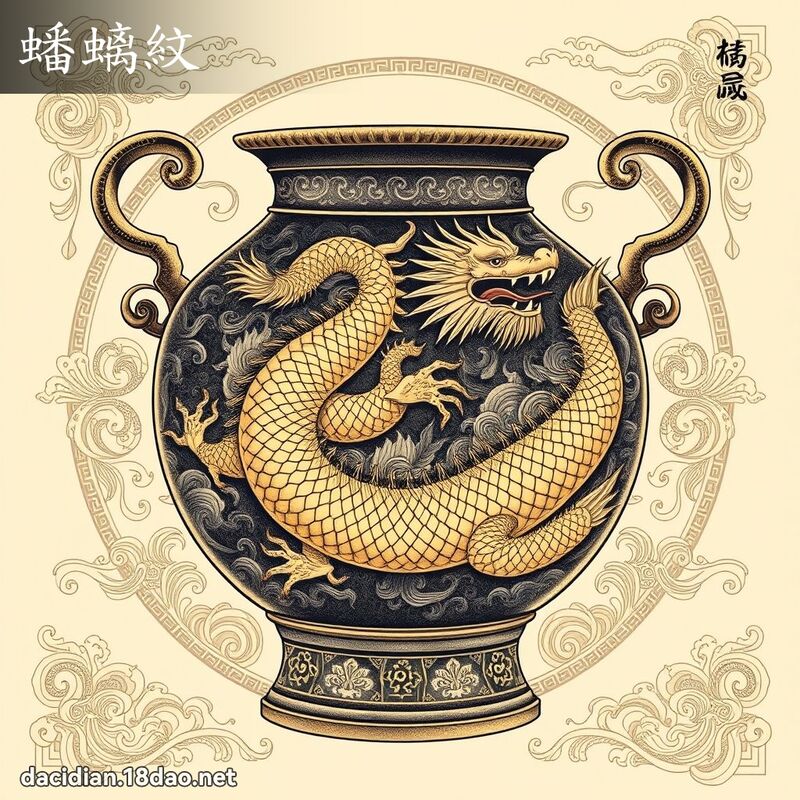 蟠螭纹 - 国语大辞典配图