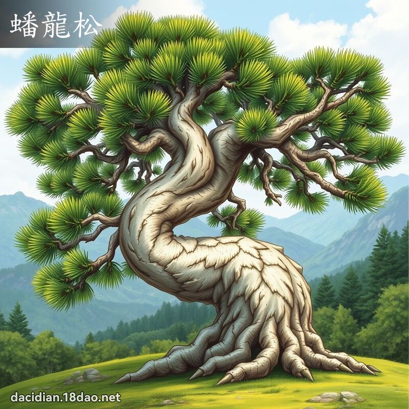 蟠龙松 - 国语大辞典配图