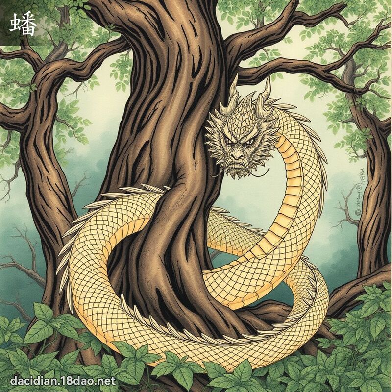 蟠 - 国语大辞典配图