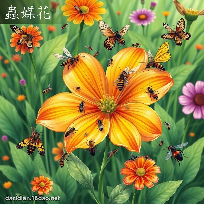 蟲媒花 - 國語大辭典配圖