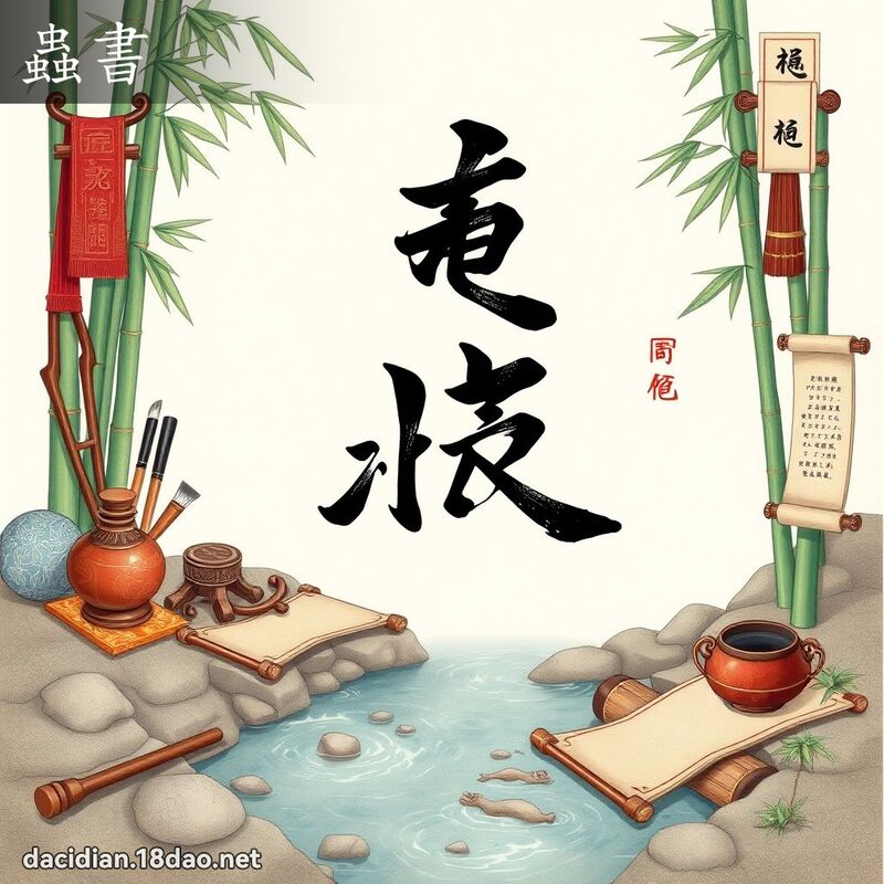 蟲書 - 國語大辭典配圖