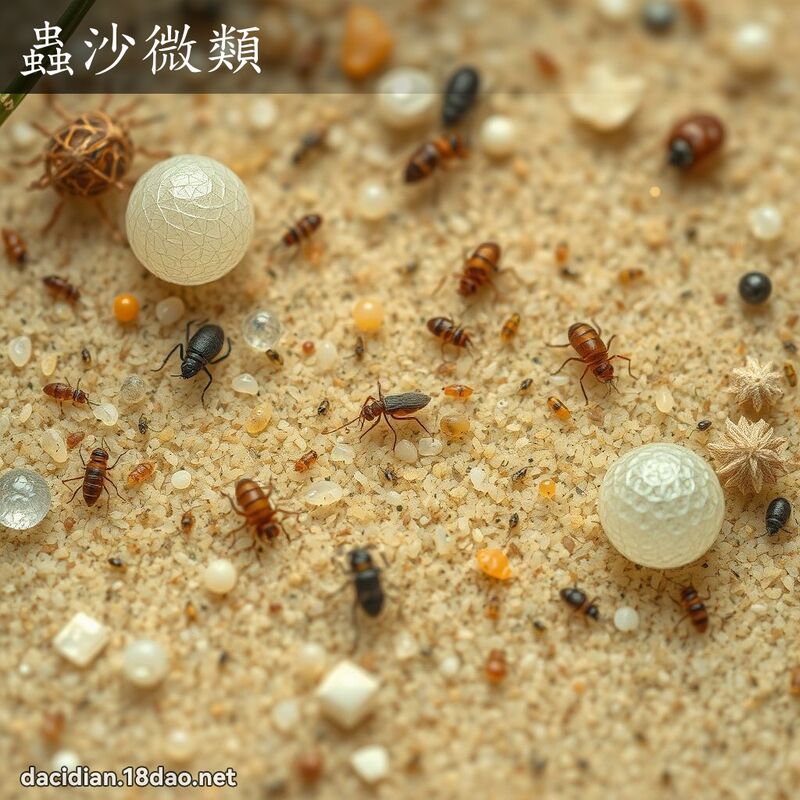 虫沙微类 - 国语大辞典配图