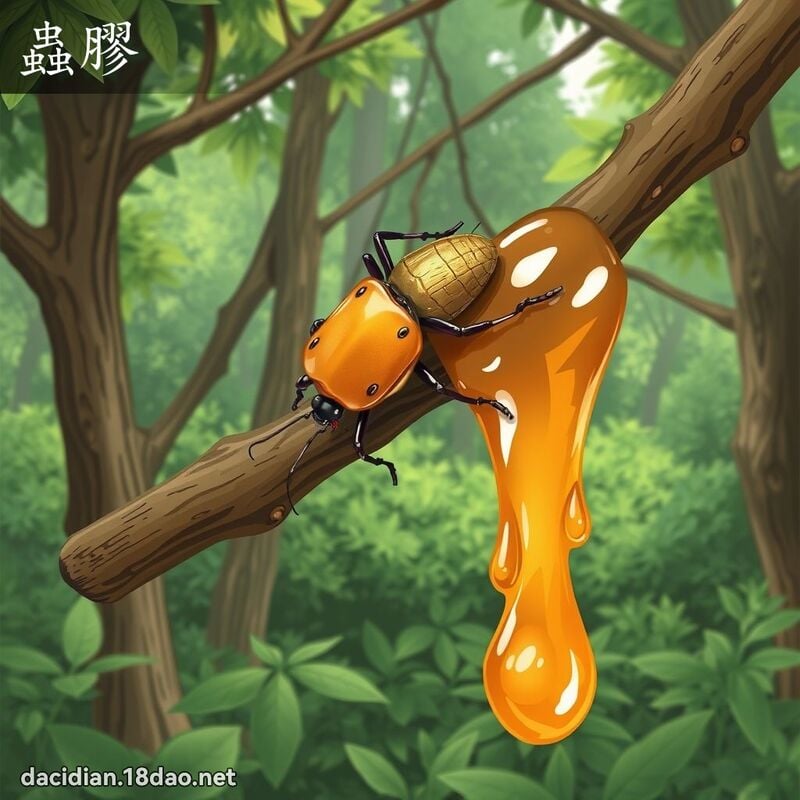 蟲膠 - 國語大辭典配圖