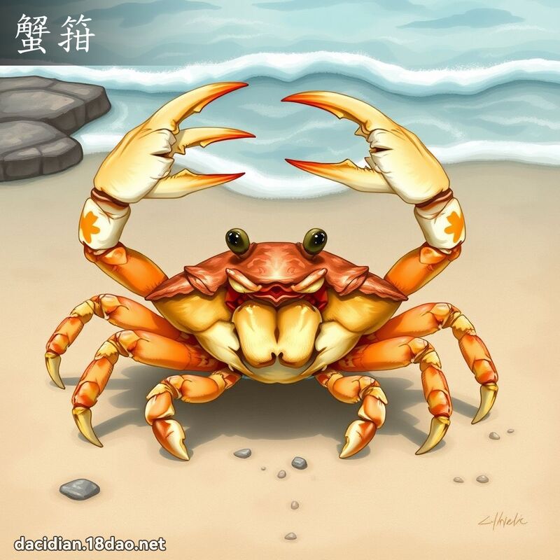 蟹箝 - 國語大辭典配圖
