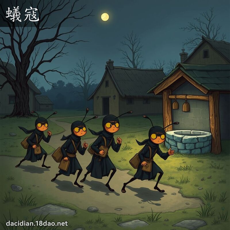 蚁寇 - 国语大辞典配图