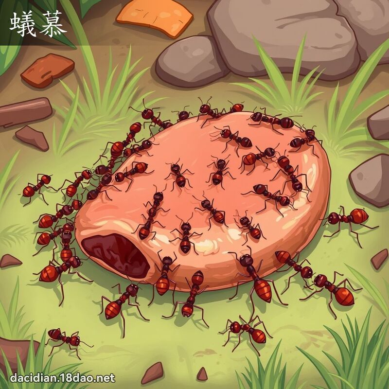 蚁慕 - 国语大辞典配图