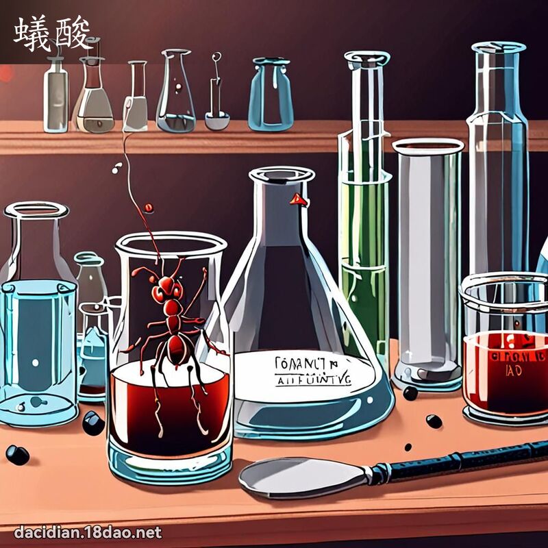 蟻酸 - 國語大辭典配圖