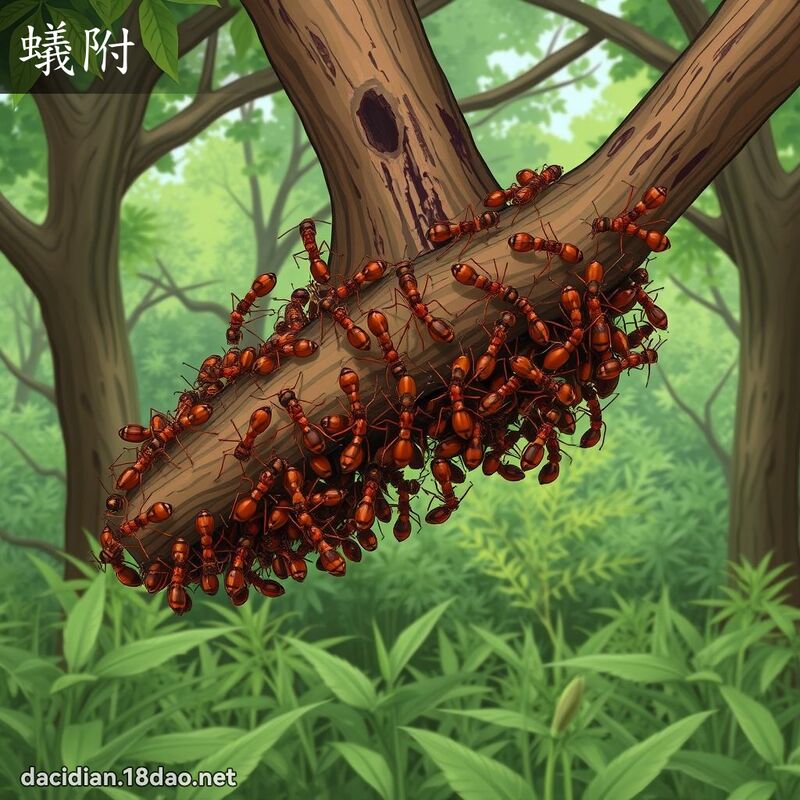 蚁附 - 国语大辞典配图