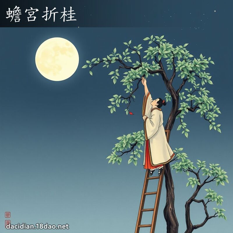 蟾宮折桂 - 國語大辭典配圖