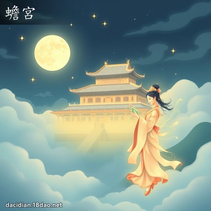 蟾宫 - 国语大辞典配图