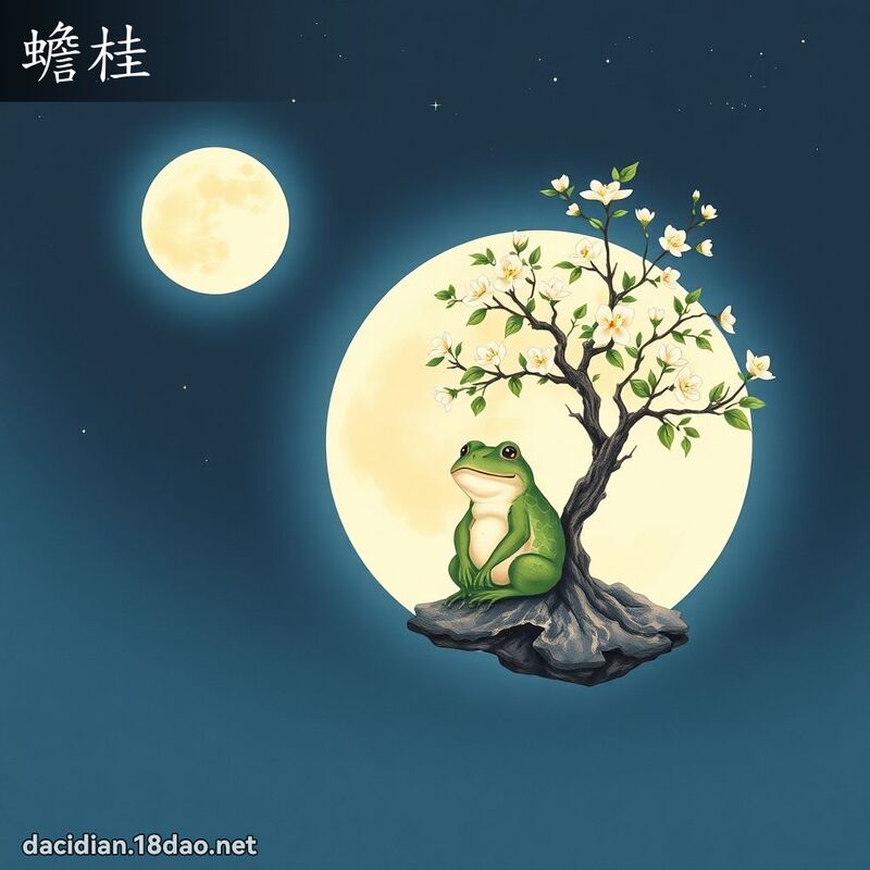 蟾桂 - 國語大辭典配圖