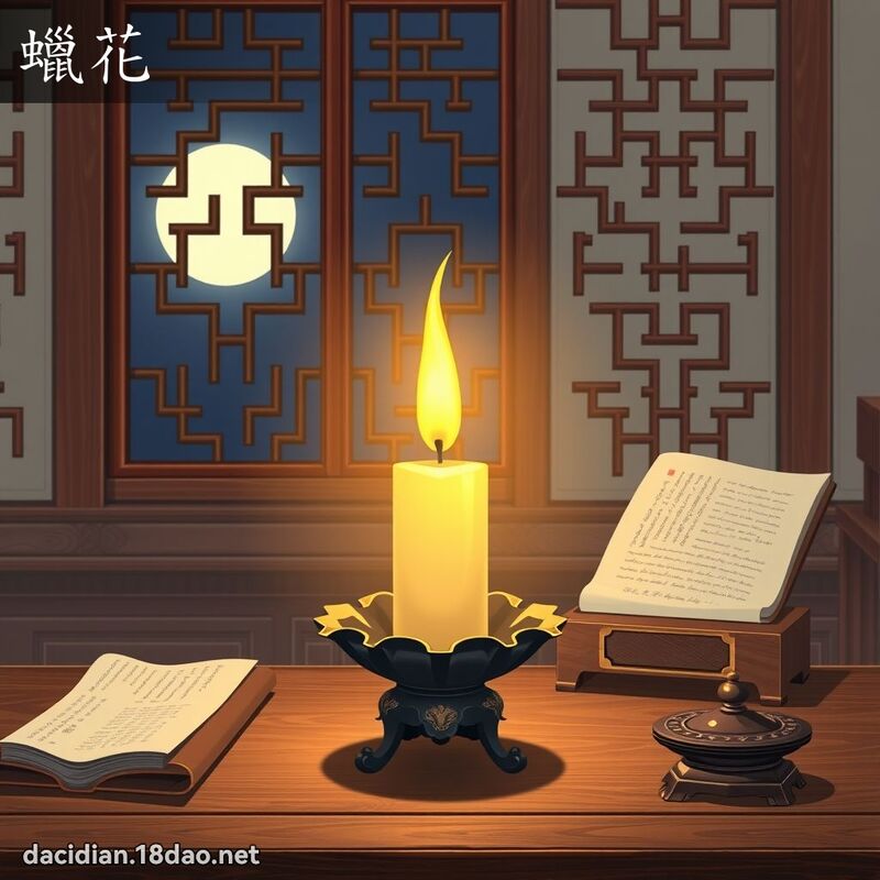 蜡花 - 国语大辞典配图