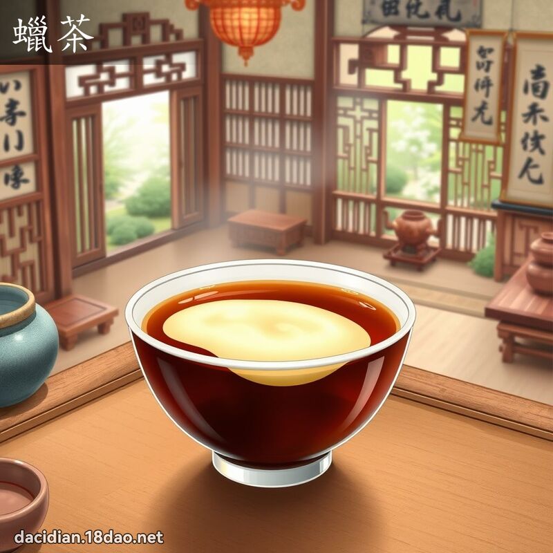 蜡茶 - 国语大辞典配图