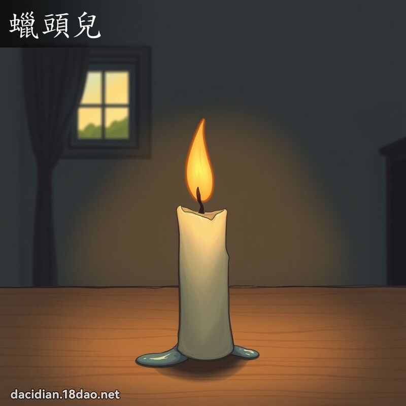 蜡头儿 - 国语大辞典配图