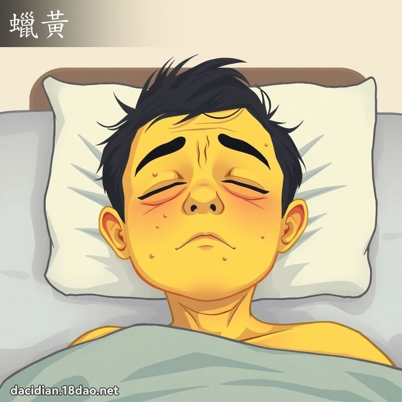 蜡黄 - 国语大辞典配图