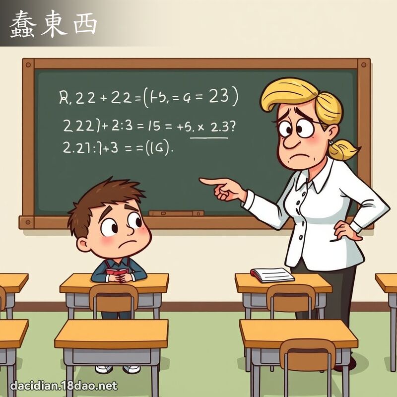 蠢東西 - 國語大辭典配圖