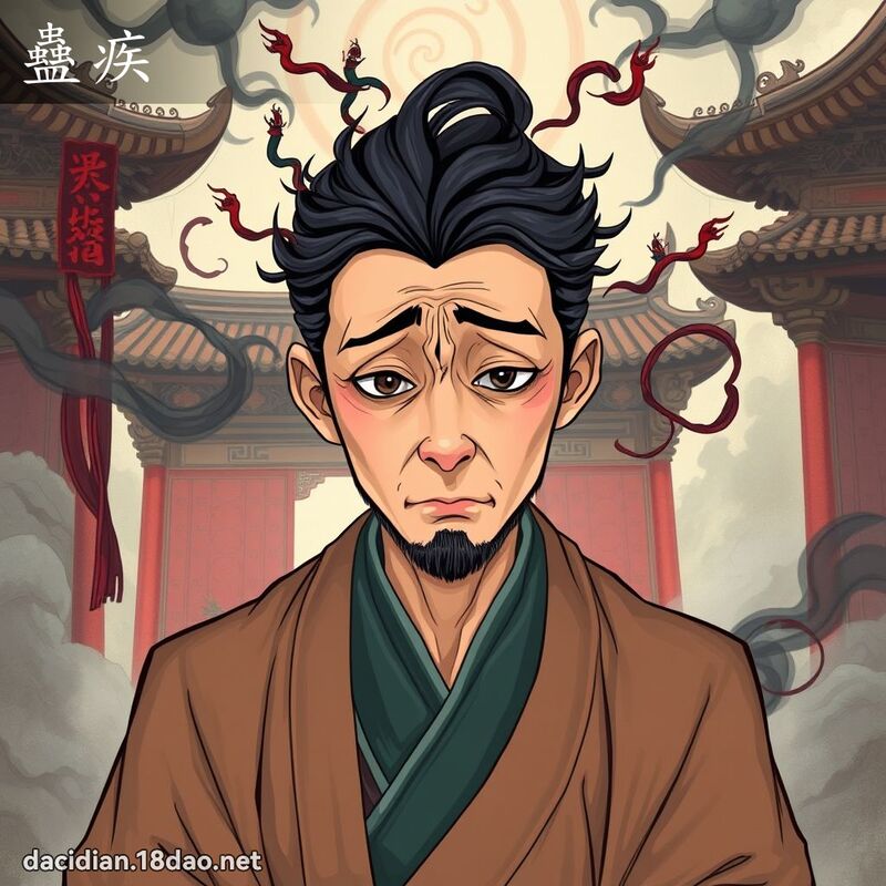 蛊疾 - 国语大辞典配图