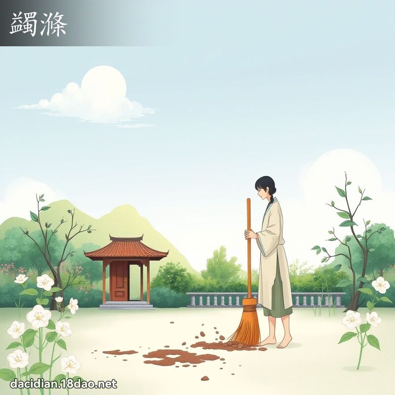蠲滌 - 國語大辭典配圖