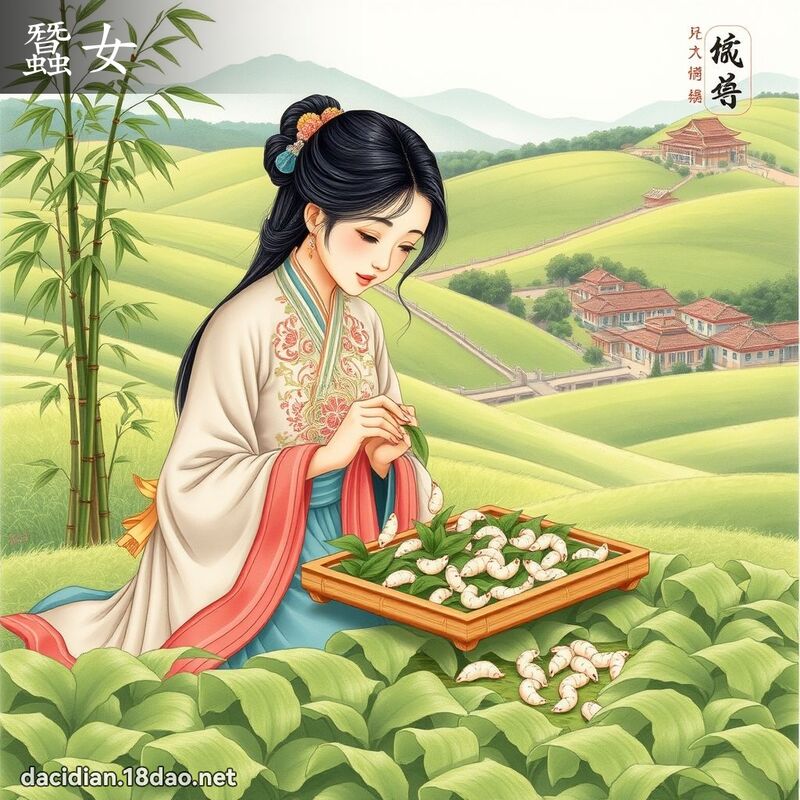 蠶女 - 國語大辭典配圖