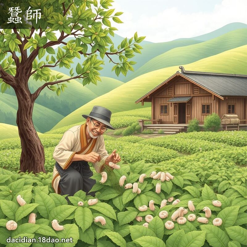 蠶師 - 國語大辭典配圖